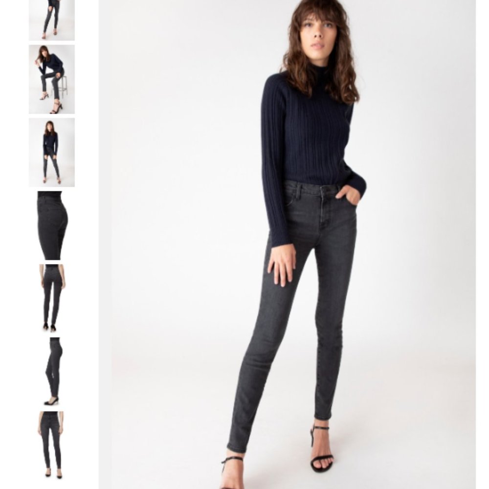 Maria High-Rise Skinny In Photo Ready Black